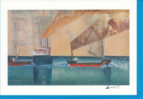 Doppelkarte lyonel feininger - doppelkarte:,
