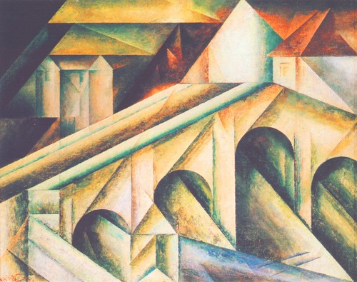 Lyonel feininger brücke - lyonel,