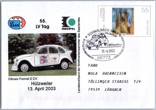 Brief sst tag - tag, briefmarke